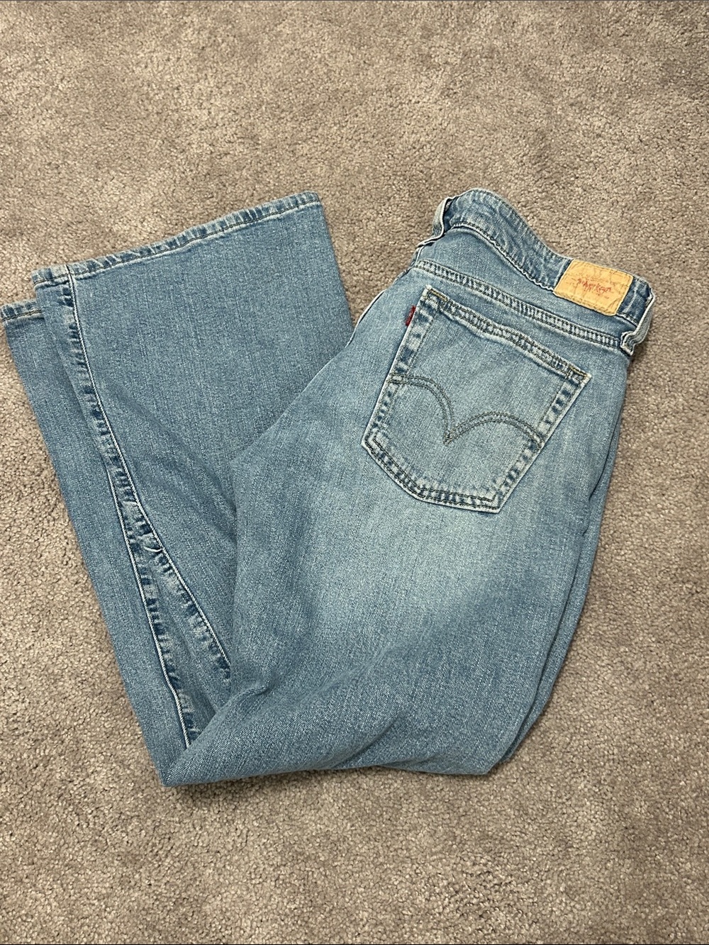 Levi's 524 Too Super Low Flare sz:13